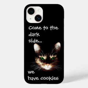 Badass Cats - "Dark Side has Cookies"  Case-Mate iPhone 14 Case