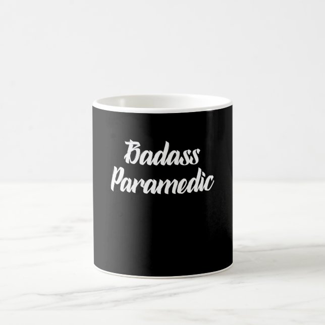 badass paramedic coffee mug (Center)