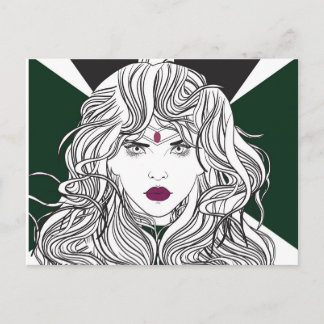 Badass Sailor Pluto Postcard