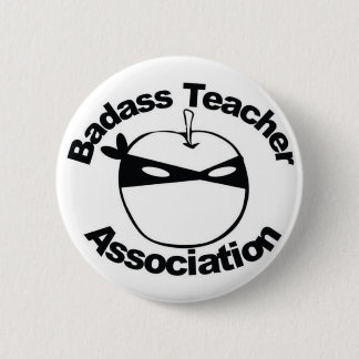 Badass Teacher Association - Ninja Apple pin