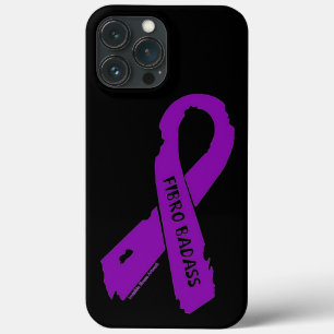 Badass/Torn Ribbon...Fibromyalgia iPhone 13 Pro Max Case