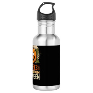 Badasses Are Born on Halloween Pumpkin 532 Ml Water Bottle