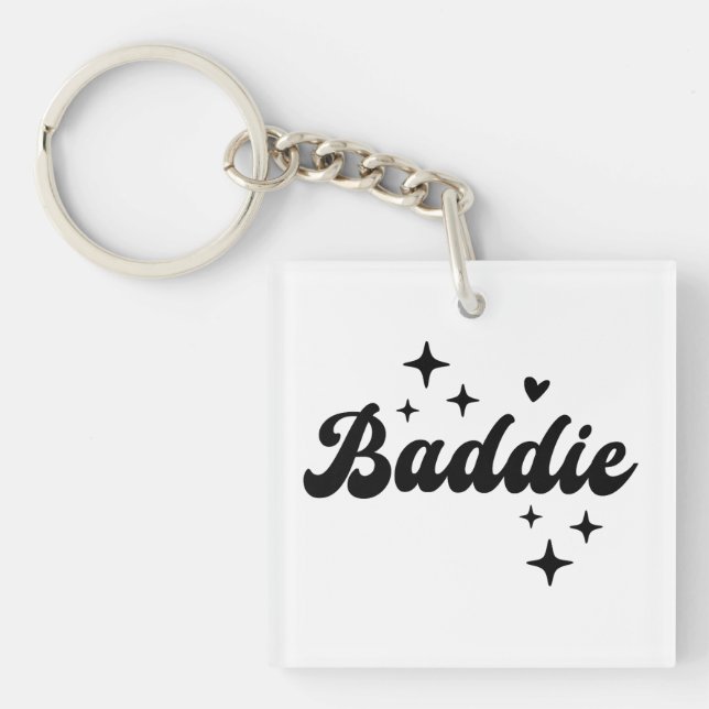Baddie Key Ring (Front)