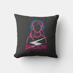 Baddie Lifestyle DJ Headphones Cushion