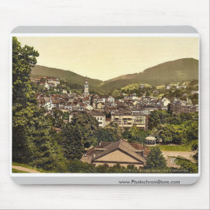 Baden-Baden and the Kurgarten, Baden, Germany rare Mouse Pad