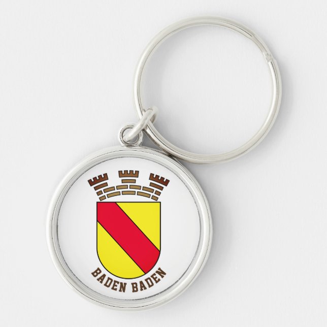 Baden Baden coat of arms - GERMANY Key Ring (Front)