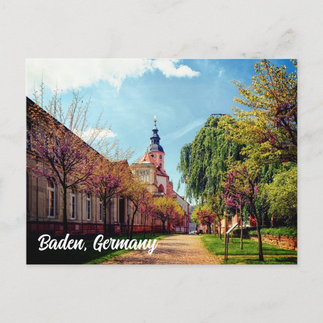 Baden Baden Germany Postcard (Front)