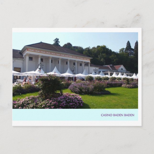 Baden-Baden Postkarte Postcard (Front)