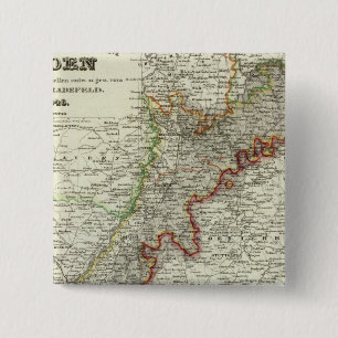 Baden, Germany 15 Cm Square Badge
