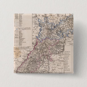 Baden, Germany 15 Cm Square Badge