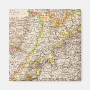 Baden Germany Atlas Map Magnet