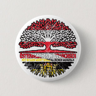 Baden-Württemberg Baden-Württembergisch Österreich 6 Cm Round Badge