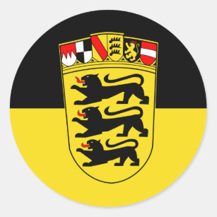 Baden-Württemberg Classic Round Sticker