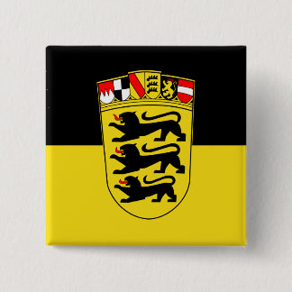 Baden-Württemberg(State, Greater Arms), Germany 15 Cm Square Badge