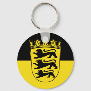 Baden-Württemberg (State, Lesser Arms), Germany Key Ring