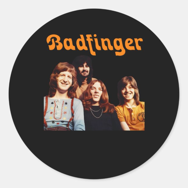 Badfinger In Colour! Sticker  (Front)