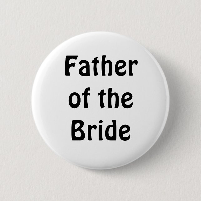 Badge - Father of the Bride (Front)