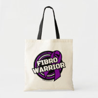 Badge...Fibro Tote Bag