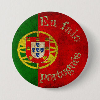 Badge Flag eu falo português