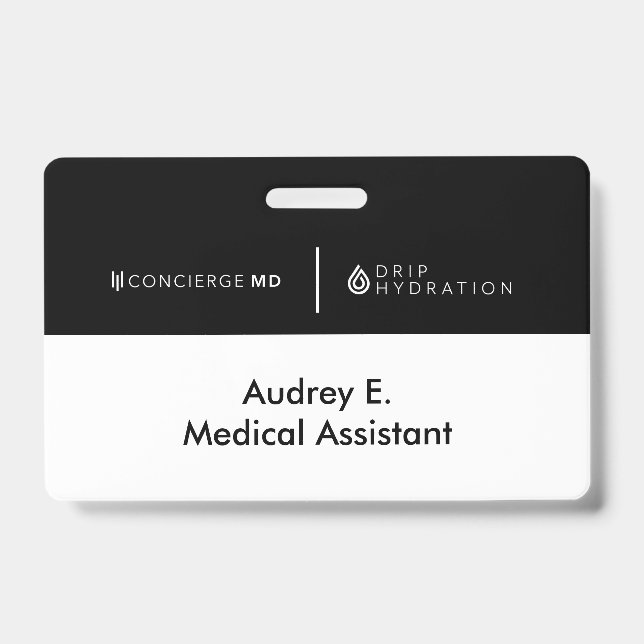 Badge fro Drip & CMD 2022 ID Badge (Front)