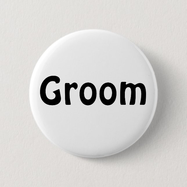 Badge - Groom (Front)