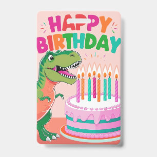 Badge Happy Birthday for Kids ID Badge