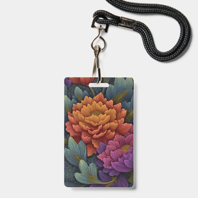 Badge ID Badge (Front with Lanyard)