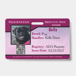 Badge ID Badge