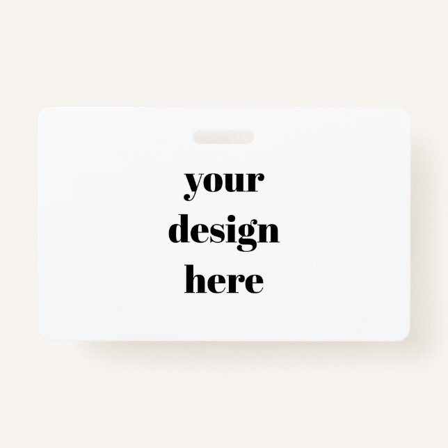 Badge ID Badge (Front)