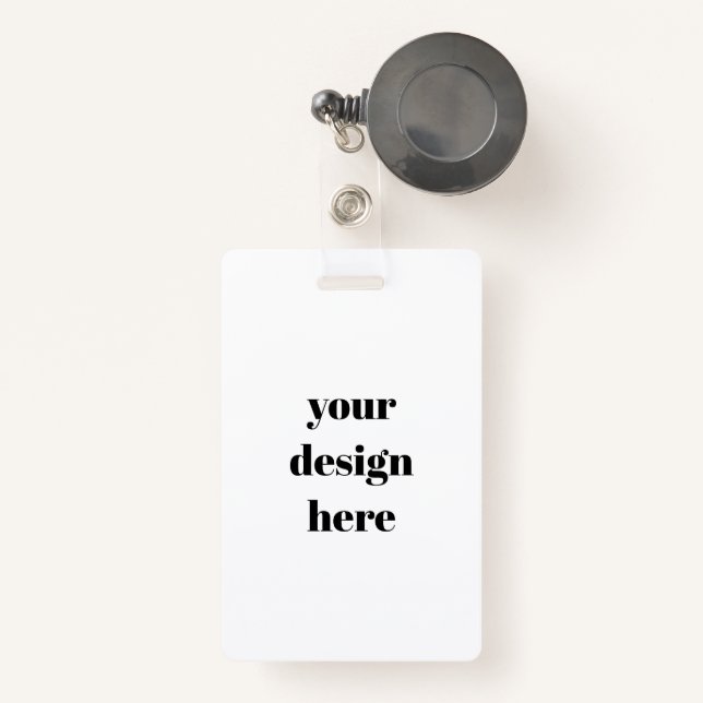 Badge ID Badge (Front with Retractable)