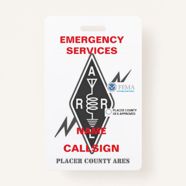 Badge ID Badge (Front)