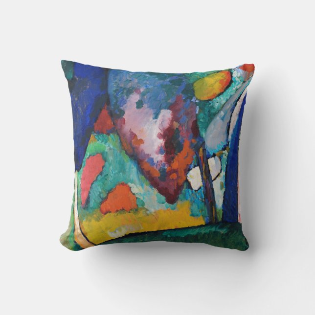 BADGE : KANDINSKY : THE WATERFALL CUSHION (Front)