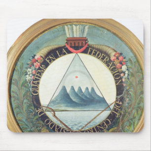 Badge of the Federation of Guatemala Mouse Pad