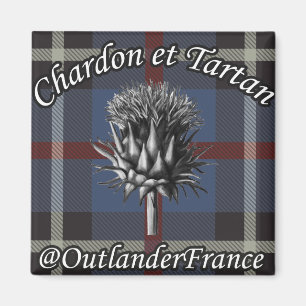 Badge Outlander France Magnet