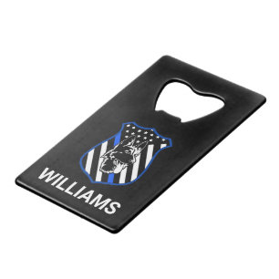 Badge Police Dog Bottle Opener