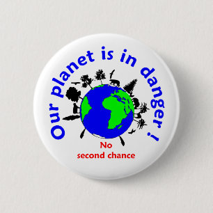 Badge Rond 5 Cm ecology