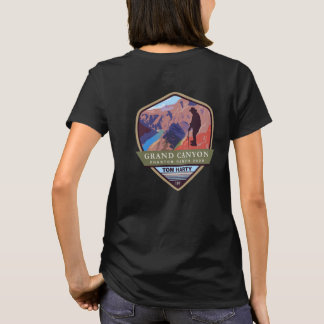 Badge - Women DARK Shirt back side