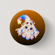 Badge Zessi Fantôme - Collection Halloween