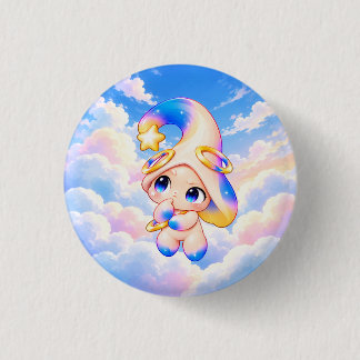 Badge Zessi Songeur — Petit Nuage Magique Pastel