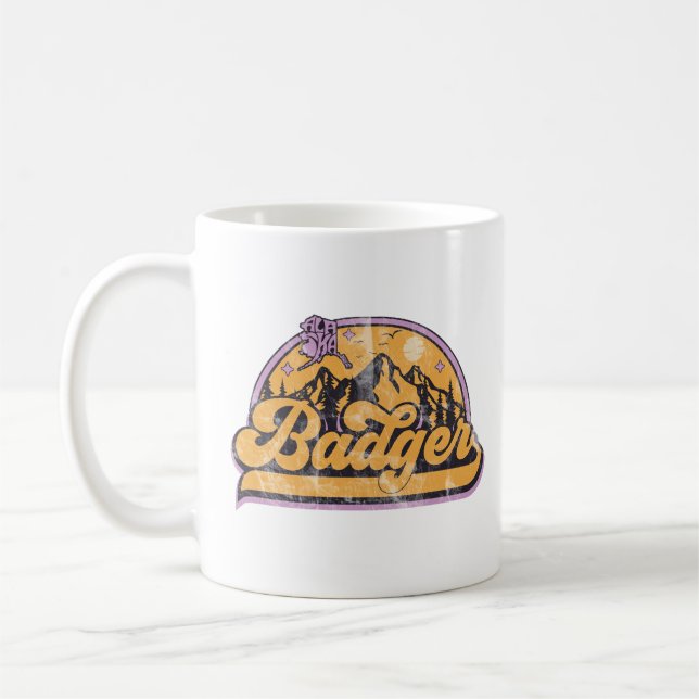 Badger Alaska Coffee Mug (Left)