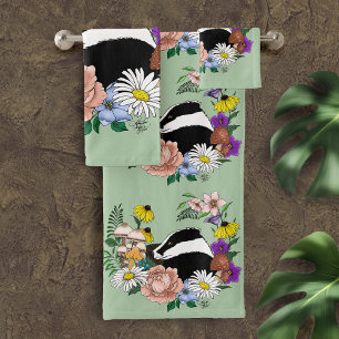 Badger Bath Towel Set