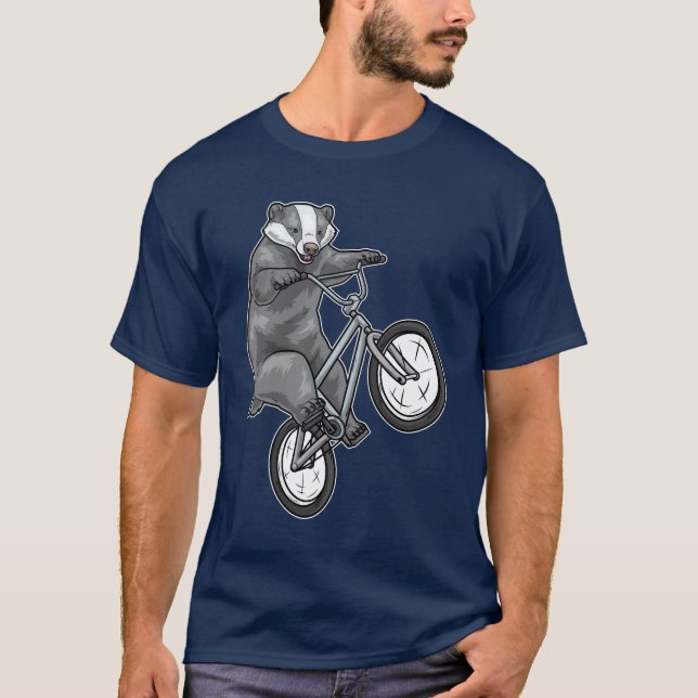 Badger Bicycle T-Shirt (Front)