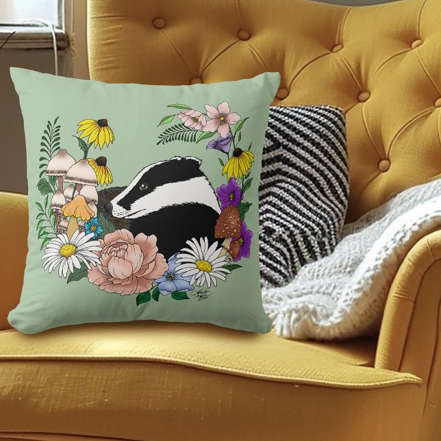 Badger Cushion (Creator Uploaded)