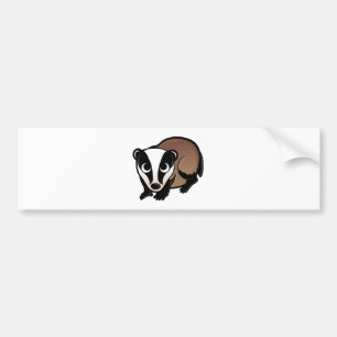 Badger Design Bumper Sticker