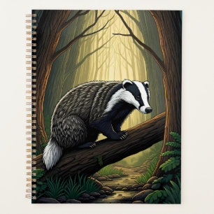Badger in Enchanted Forest Planner