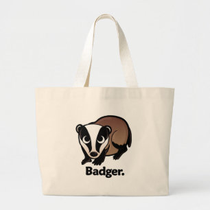 Badger. Large Tote Bag