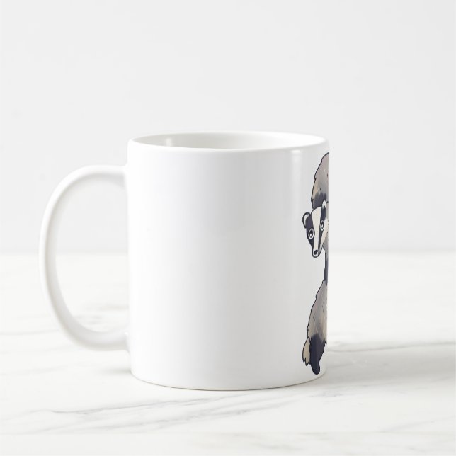 Badger Magic Coffee Mug (Left)