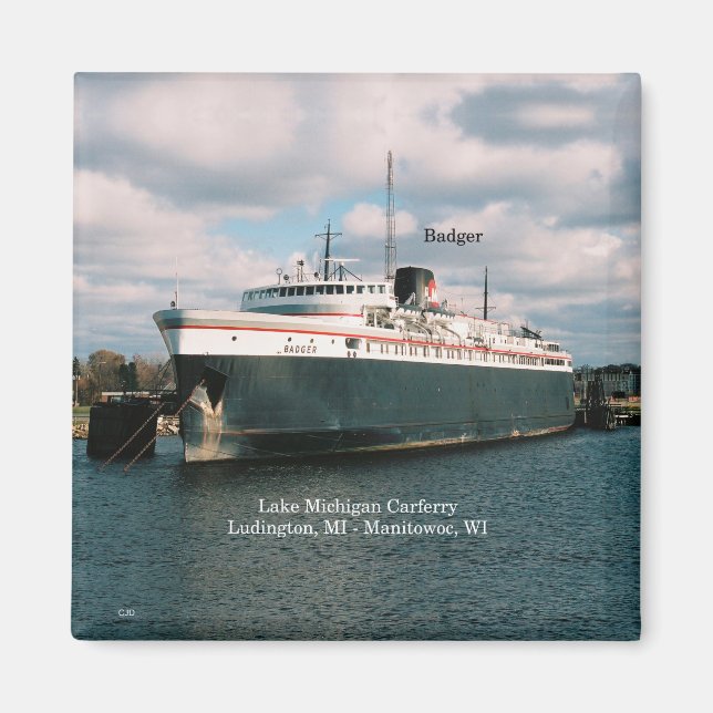 Badger magnet (Front)