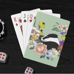 Badger Playing Cards