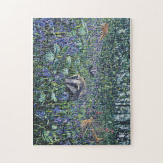 Badger Wood Jigsaw Puzzle